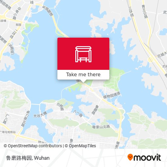 鲁磨路梅园 map