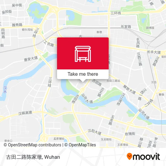 古田二路陈家墩 map