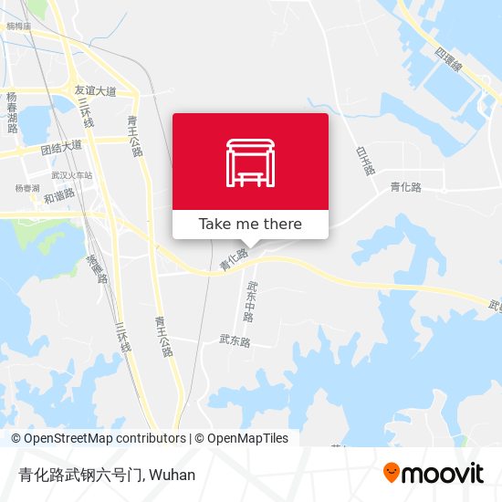 青化路武钢六号门 map