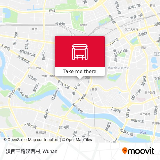 汉西三路汉西村 map