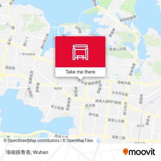 珞喻路鲁巷 map
