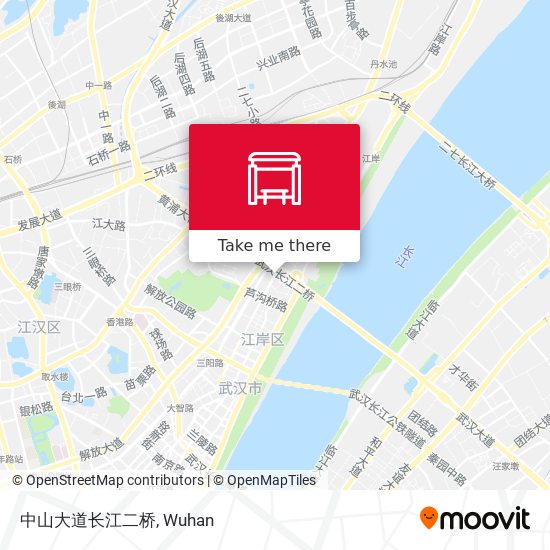 中山大道长江二桥 map