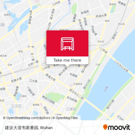 建设大道韦家桑园 map