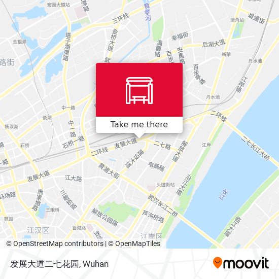 发展大道二七花园 map