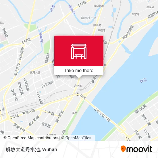 解放大道丹水池 map