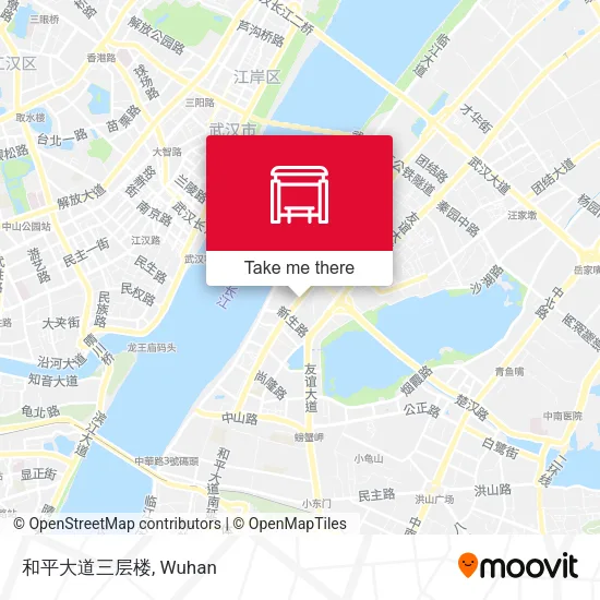和平大道三层楼 map