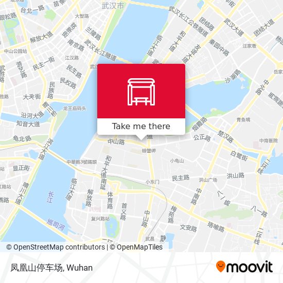 凤凰山停车场 map