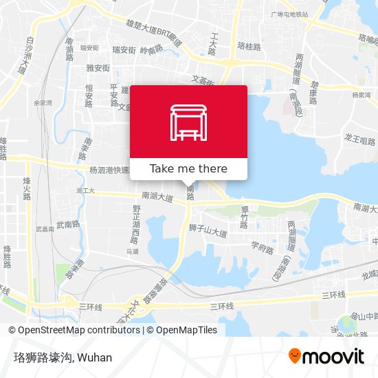 珞狮路壕沟 map