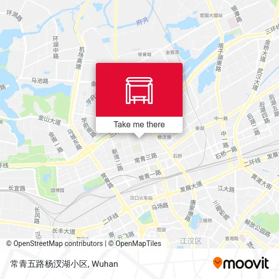 常青五路杨汊湖小区 map