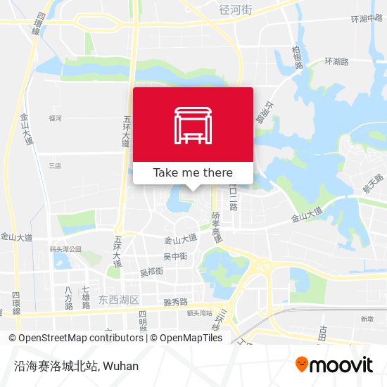 沿海赛洛城北站 map