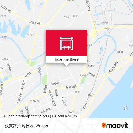 汉黄路汽阀社区 map