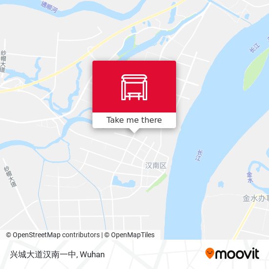兴城大道汉南一中 map