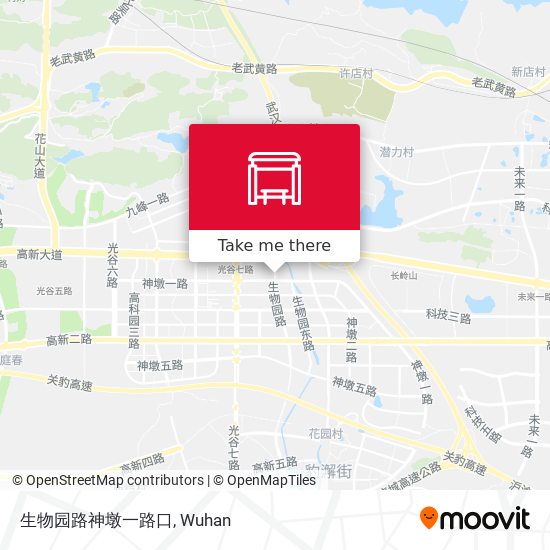 生物园路神墩一路口 map