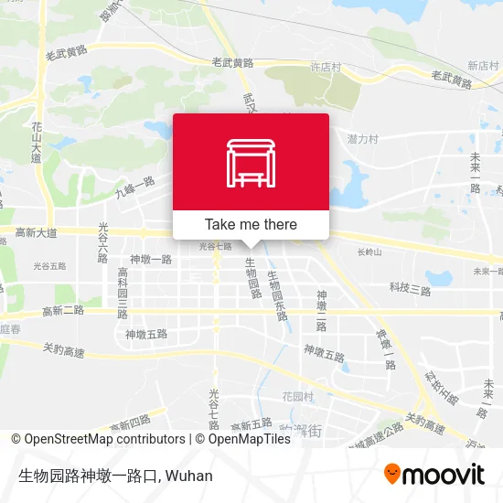 生物园路神墩一路口 map