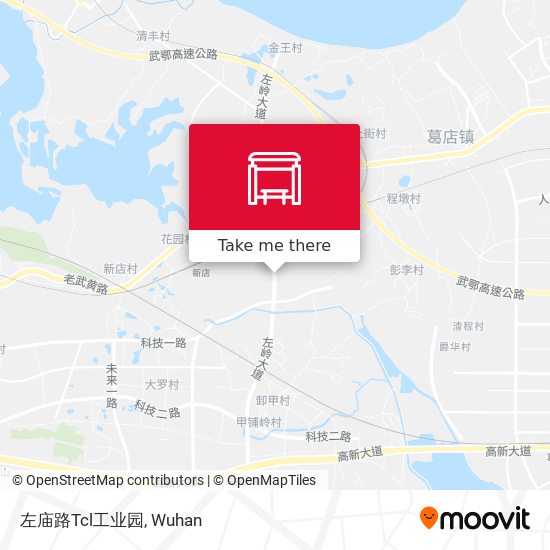 左庙路Tcl工业园 map