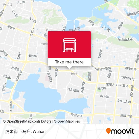 虎泉街下马庄 map