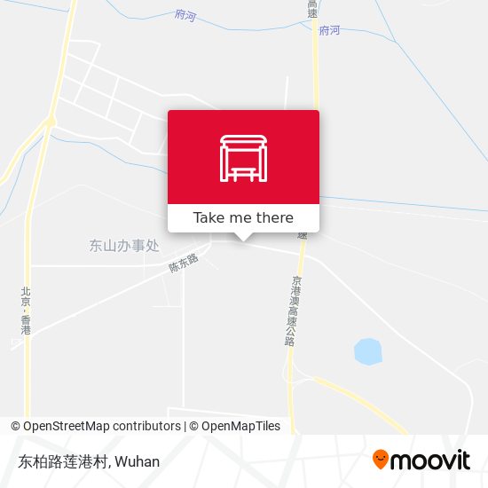 东柏路莲港村 map