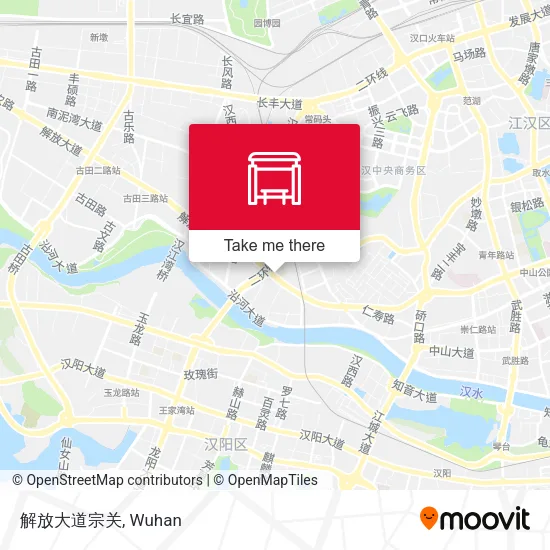 解放大道宗关 map