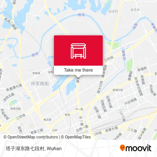 塔子湖东路七段村 map