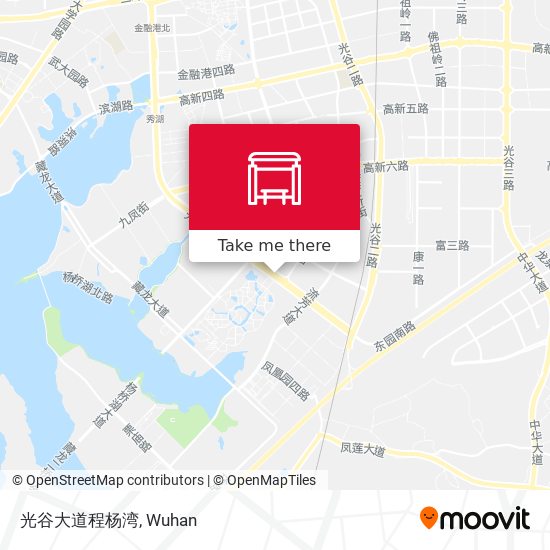 光谷大道程杨湾 map