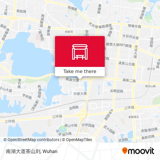 南湖大道茶山刘 map