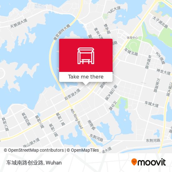 车城南路创业路 map