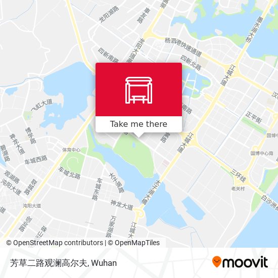 芳草二路观澜高尔夫 map