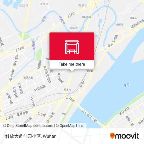 解放大道佳园小区 map