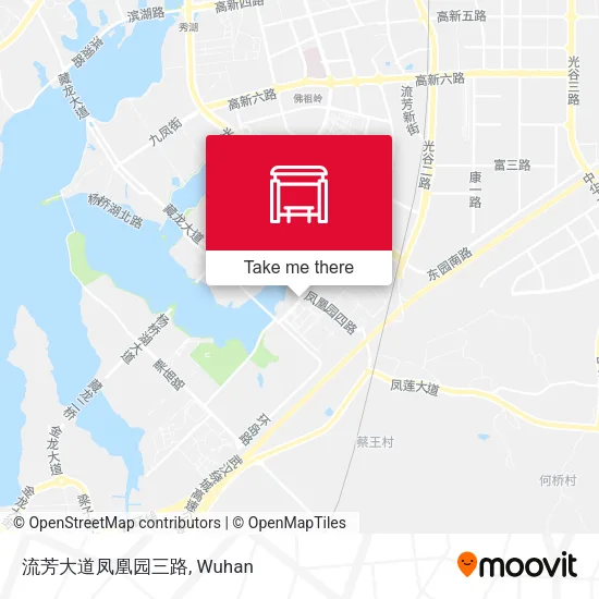 流芳大道凤凰园三路 map