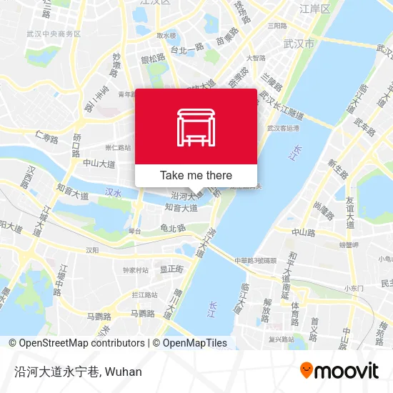 沿河大道永宁巷 map