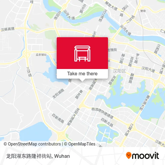 龙阳湖东路隆祥街站 map