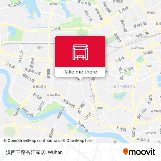 汉西三路香江家居 map