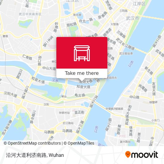 沿河大道利济南路 map