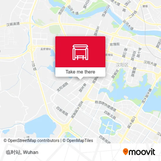 临时站 map