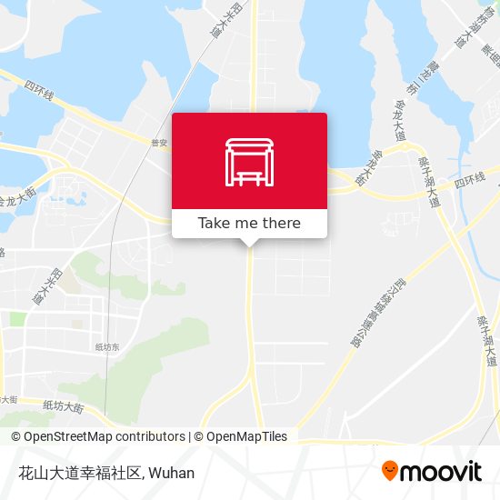 花山大道幸福社区 map