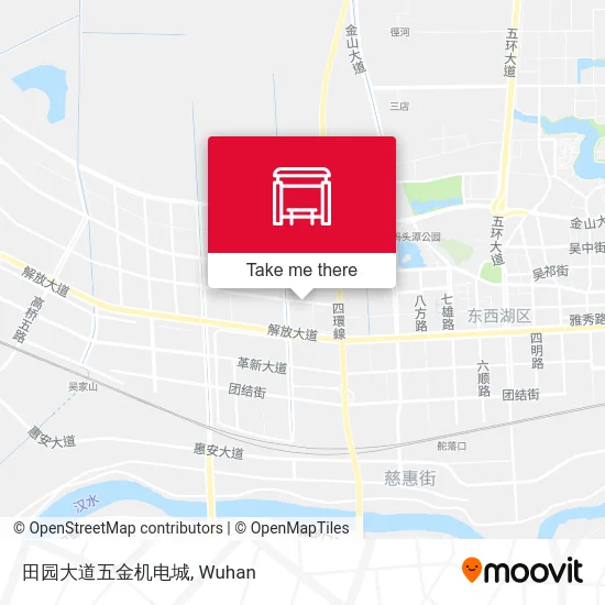 田园大道五金机电城 map