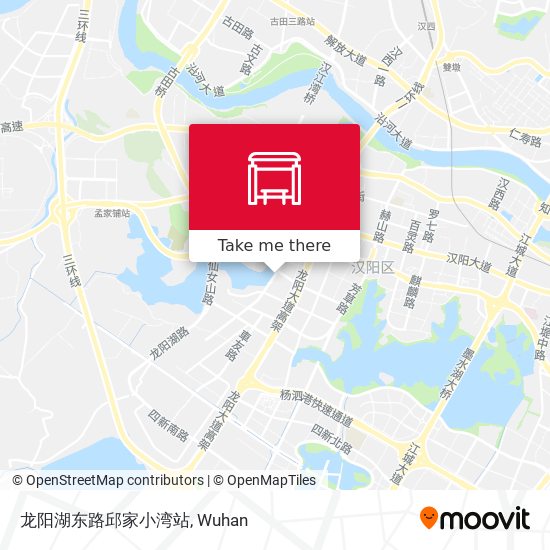 龙阳湖东路邱家小湾站 map