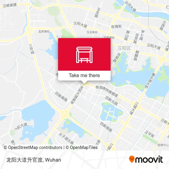 龙阳大道升官渡 map