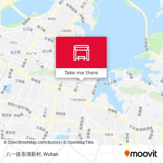 八一路东湖新村 map