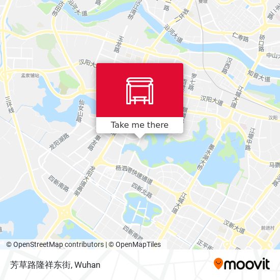 芳草路隆祥东街 map