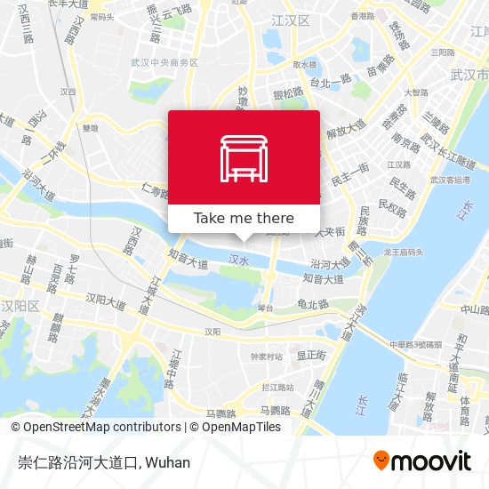 崇仁路沿河大道口 map