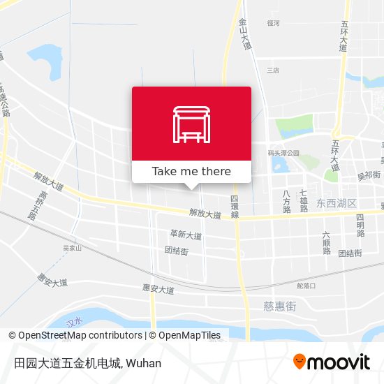 田园大道五金机电城 map