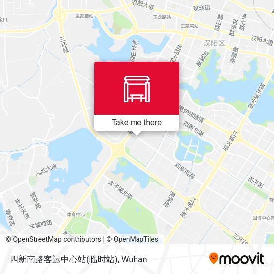 四新南路客运中心站(临时站) map