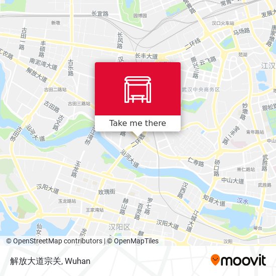 解放大道宗关 map