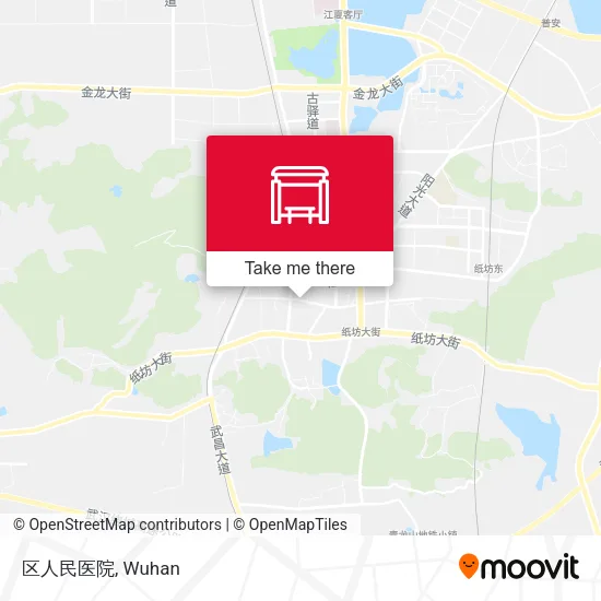 区人民医院 map