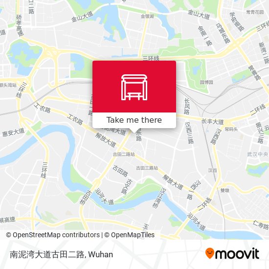 南泥湾大道古田二路 map