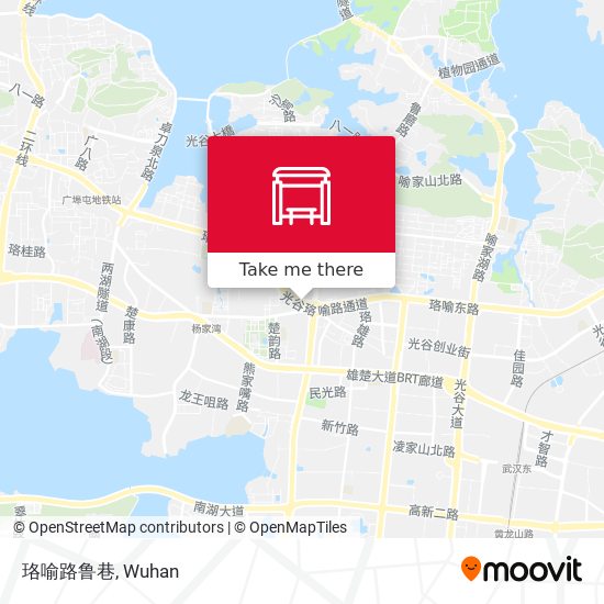 珞喻路鲁巷 map