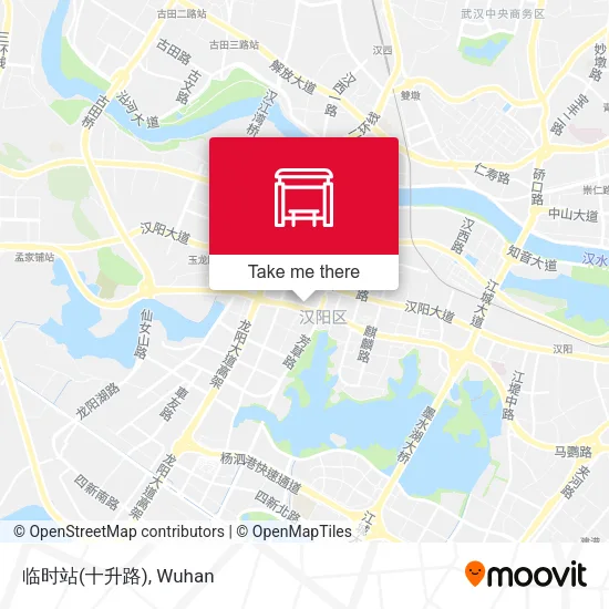 临时站(十升路) map
