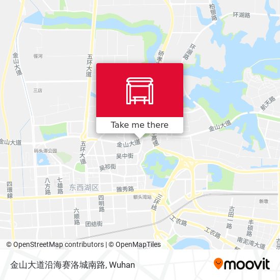 金山大道沿海赛洛城南路 map