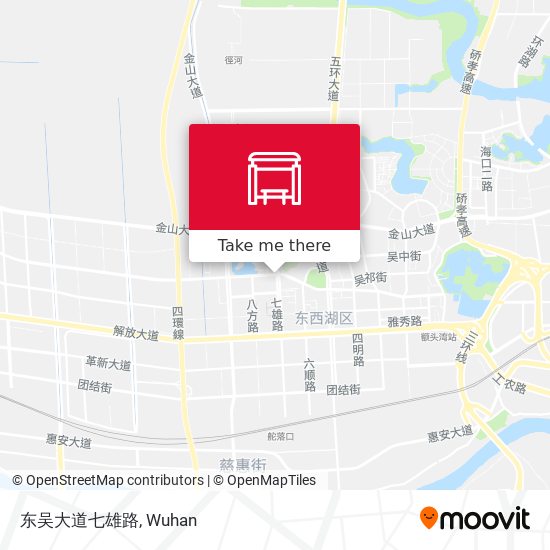 东吴大道七雄路 map